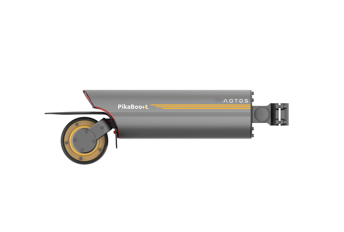 electric booster for bicycle AOTOS Booster – 43.5-Mile Range, Compact Power for Riders