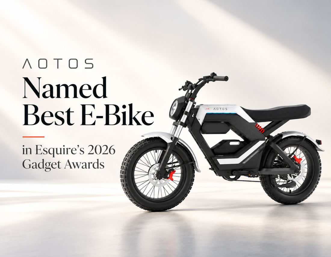 AOTOS Flux X26 Pro Named Best E-Bike in Esquire’s 2026 Gadget Awards