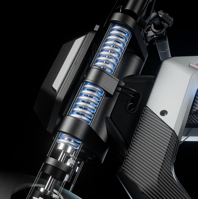 Inverted Fork. Greater Control