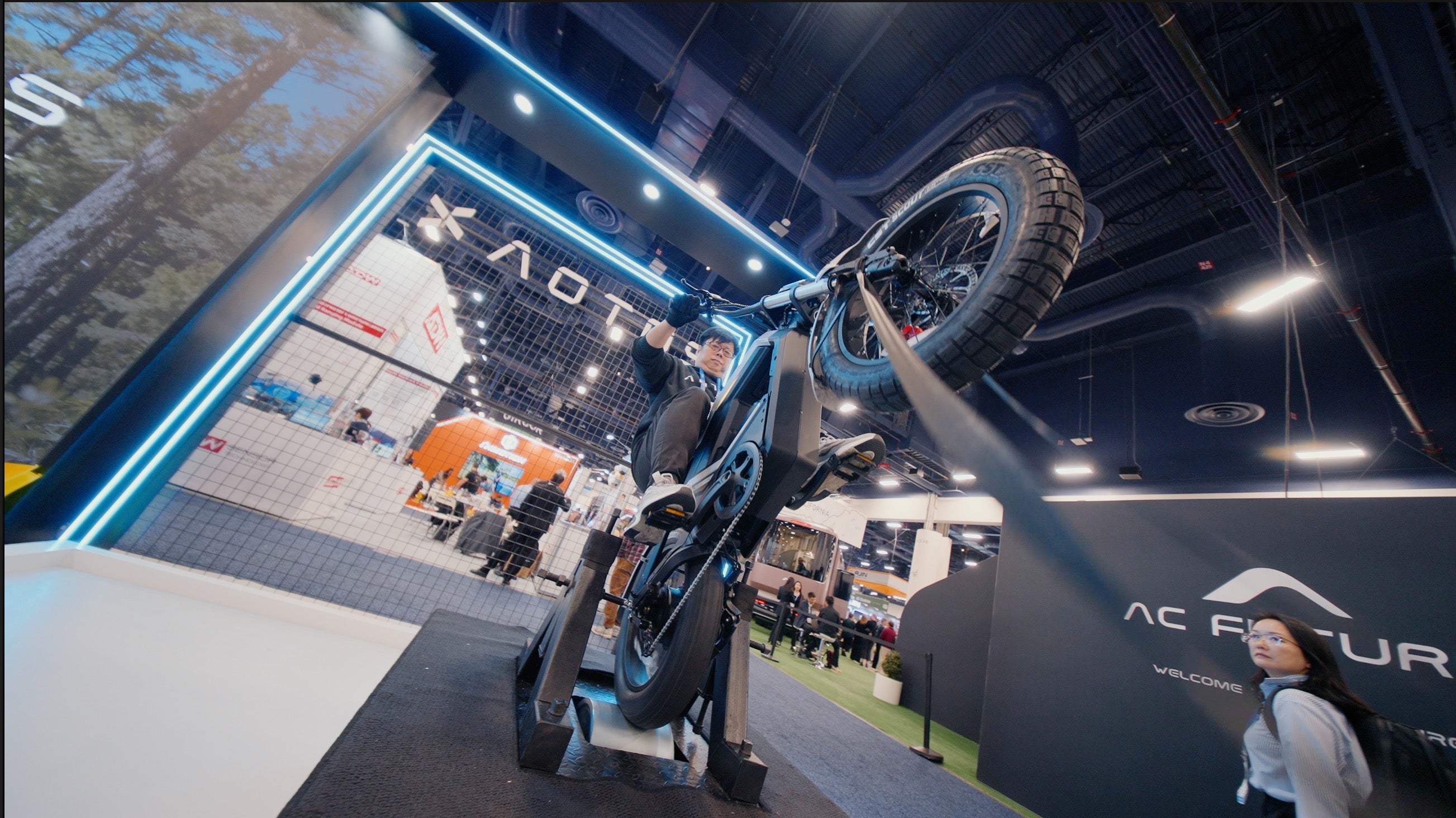 Load video: AOTOS FLUX X26 Pro at CES 2026 Las Vegas