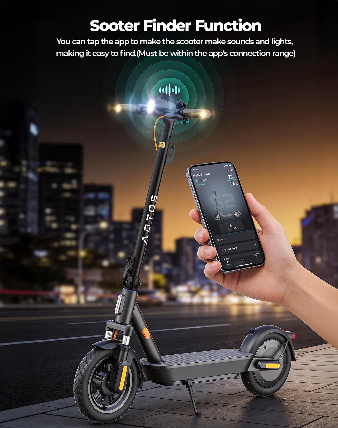 AOTOS E3 Electric Scooter - AOTOS