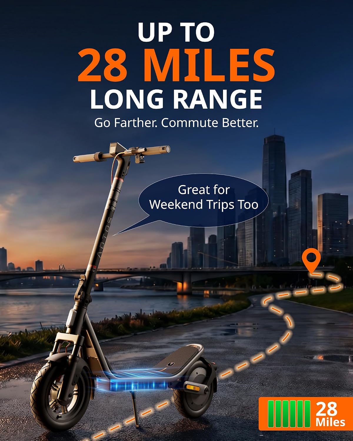 AOTOS E3 Electric Scooter - AOTOS