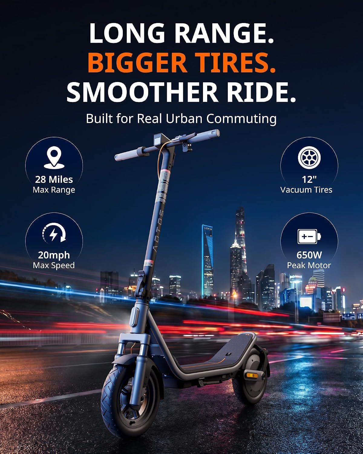 AOTOS E3 Electric Scooter - AOTOS